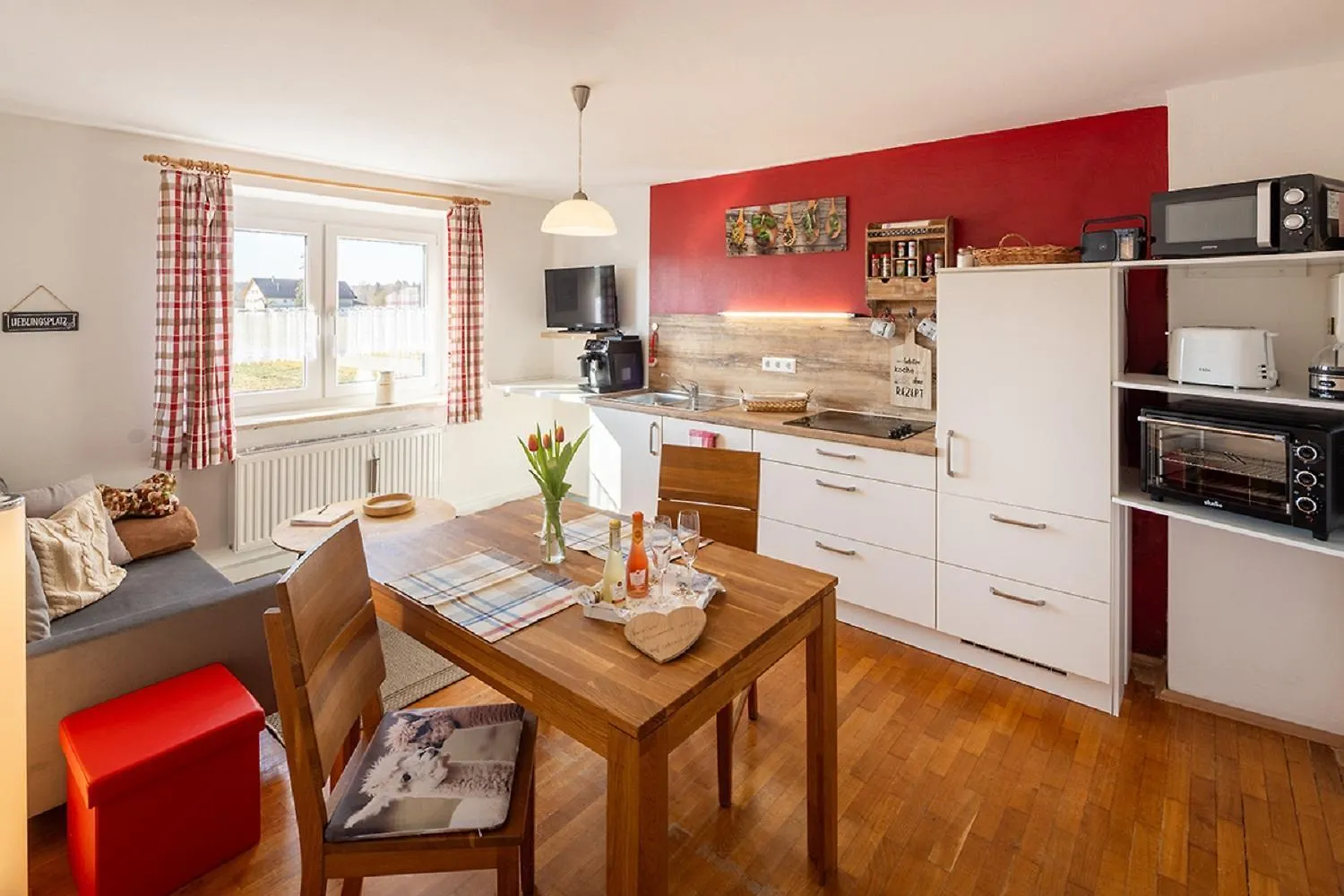 Apartamento Hof Lebenslust Fuer Mensch Und Tier Lautrach